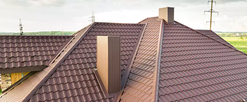 Residential Chimney Flashing Restoration in Norwalk, OH