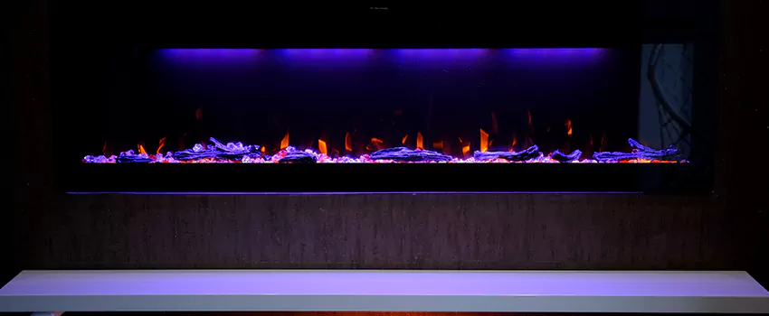 Dynamic Flame Color Fireplace Installation in Norwalk, OH