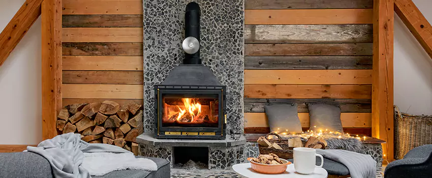 Thelin Hearth Products Direct Vent Gas Stove Fireplace Inspection in Norwalk, Ohio